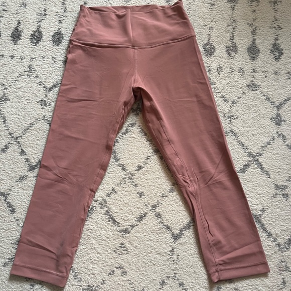 Lululemon align crop 21” spiced chai - Picture 5 of 6